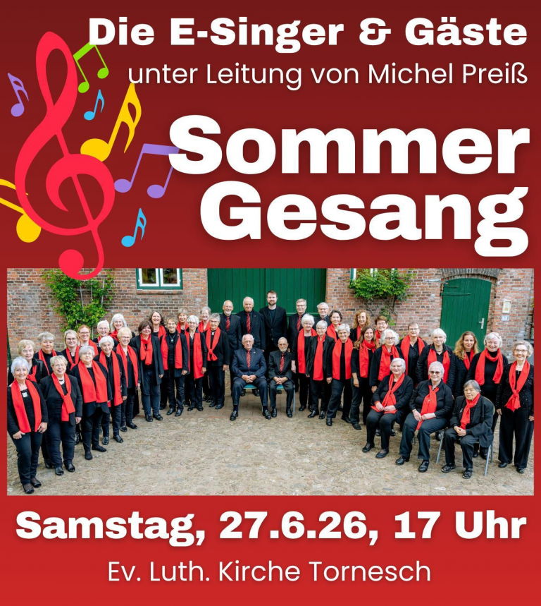 Chorkonzert, Auftritt mit E-Singer